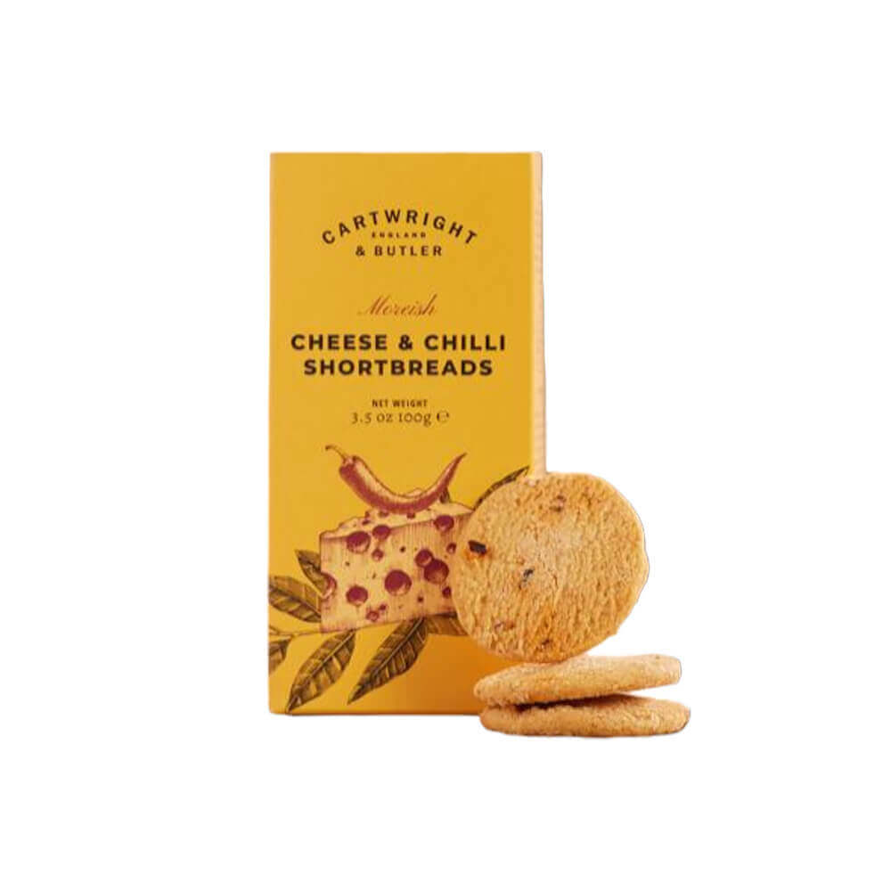 C&B Cheese & Chilli Shortbreads 100g